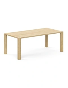 Cada Oak Dining Table 200cm In Natural