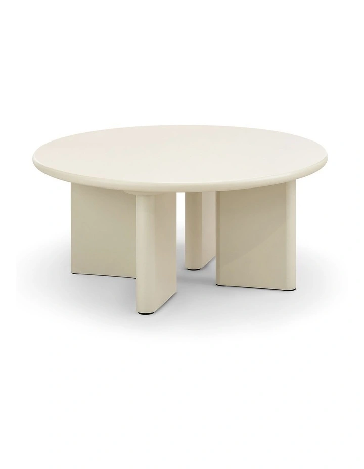 Omni Round Coffee Table In Ecru Putty image 1