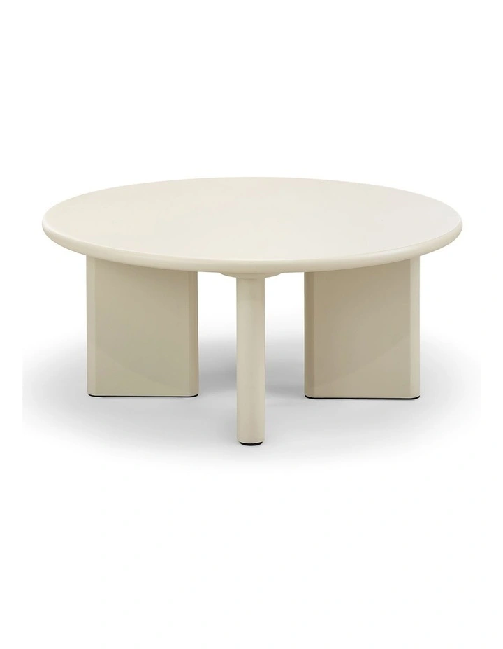 Omni Round Coffee Table In Ecru Putty image 4