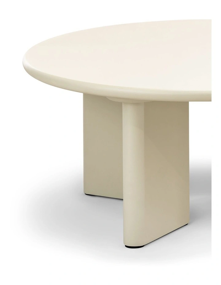 Omni Round Coffee Table In Ecru Putty image 5