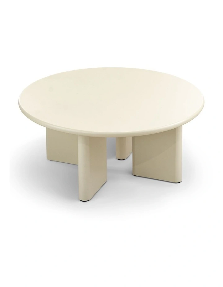 Omni Round Coffee Table In Ecru Putty image 6