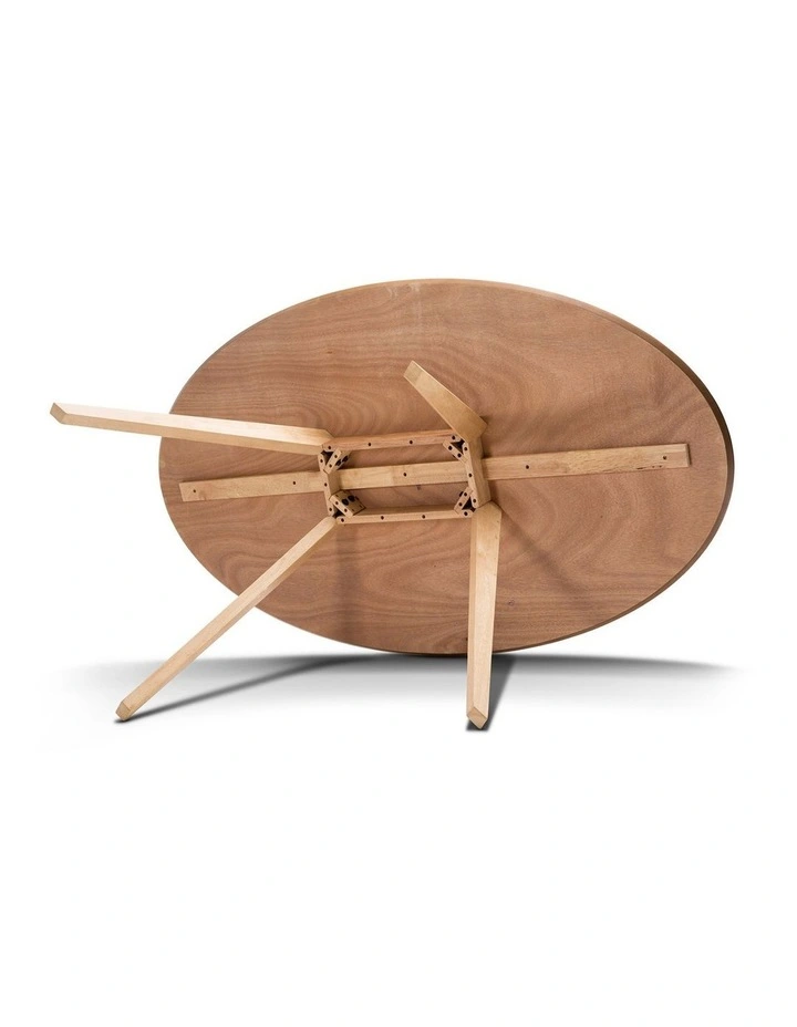 Carol Oval Dining Table 180cm In Natural Oak image 5