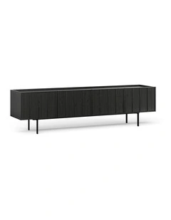 Linea Tv Entertainment Unit 200cm In Black Oak