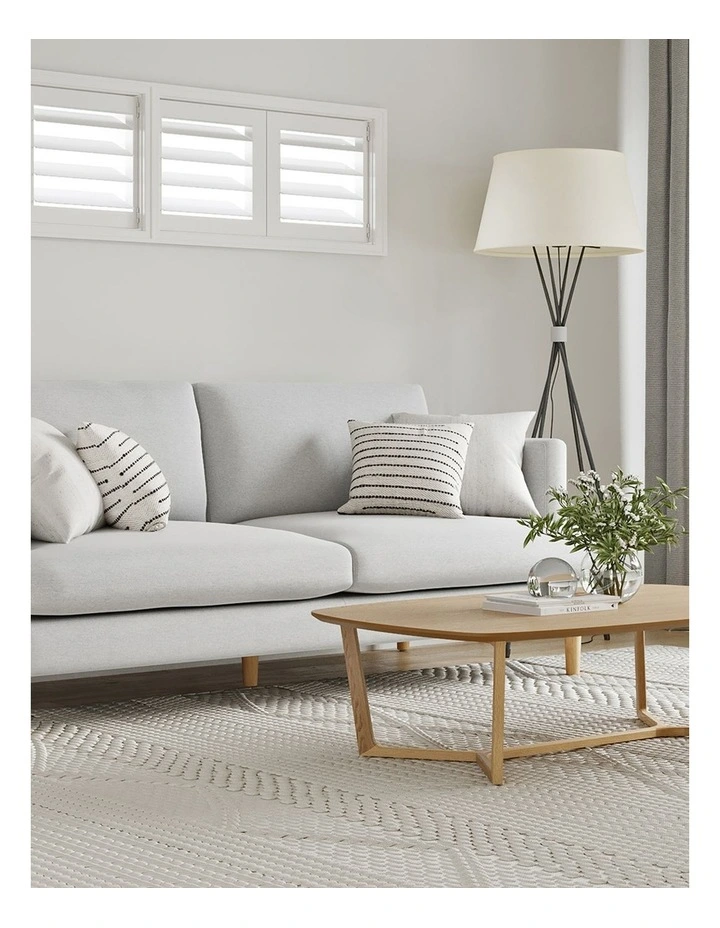 Taylor Sofa 3 Seater In Cloud Grey image 3