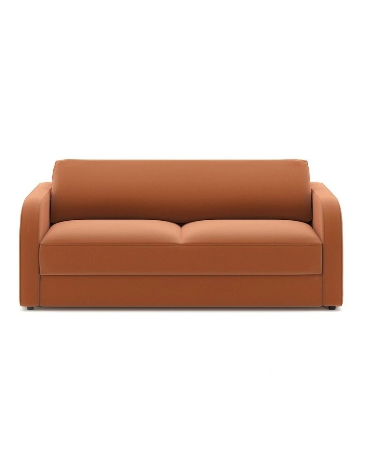 Doze Double Sofa Bed 2.5 Seater In Ochre Orange image 2