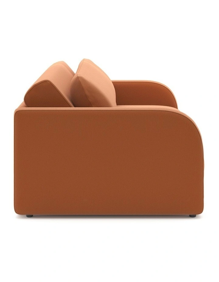 Doze Double Sofa Bed 2.5 Seater In Ochre Orange image 5