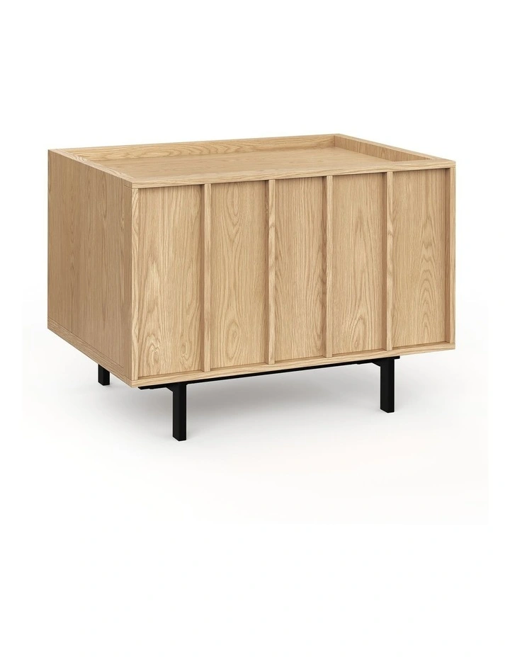 Linea Bedside Table In Natural Oak image 1