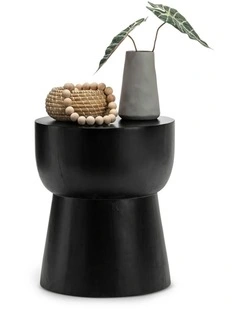 Corky Eggcup Replica Stool In Black