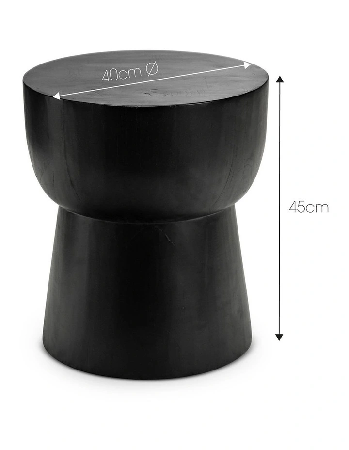 Corky Eggcup Replica Stool In Black image 6