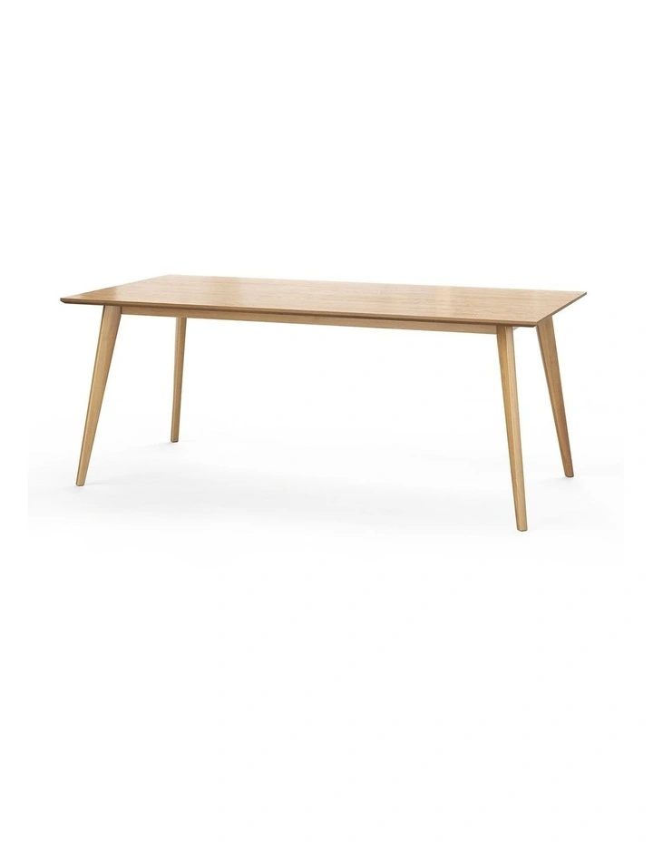 Bruno Dining Table 180cm In Natural Oak image 1