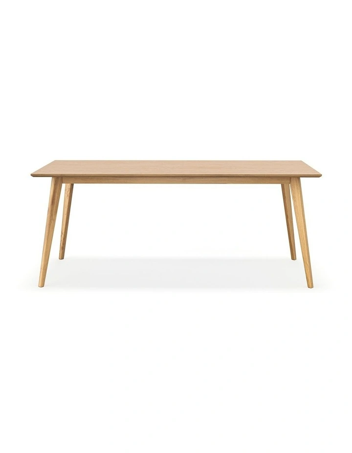 Bruno Dining Table 180cm In Natural Oak image 3