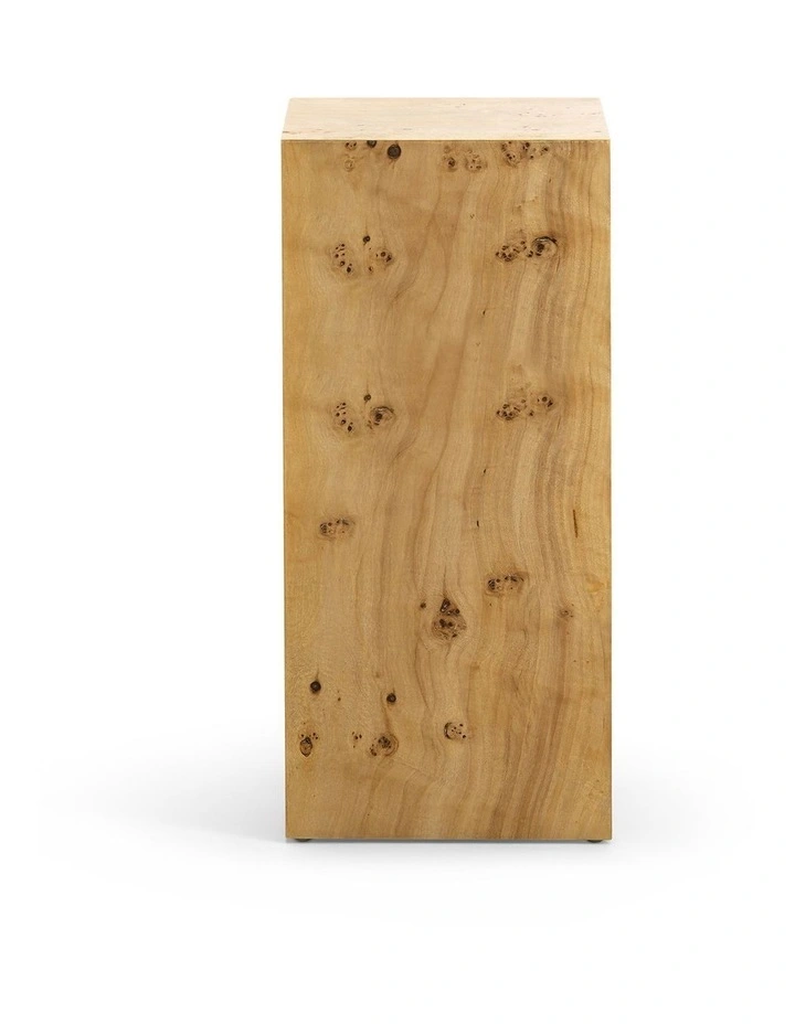Calix Burl Plinth Medium in Natural image 2