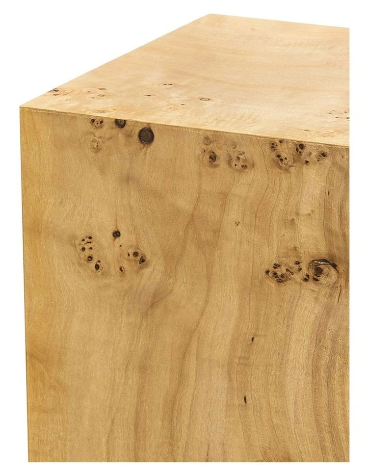 Calix Burl Plinth Medium in Natural image 4