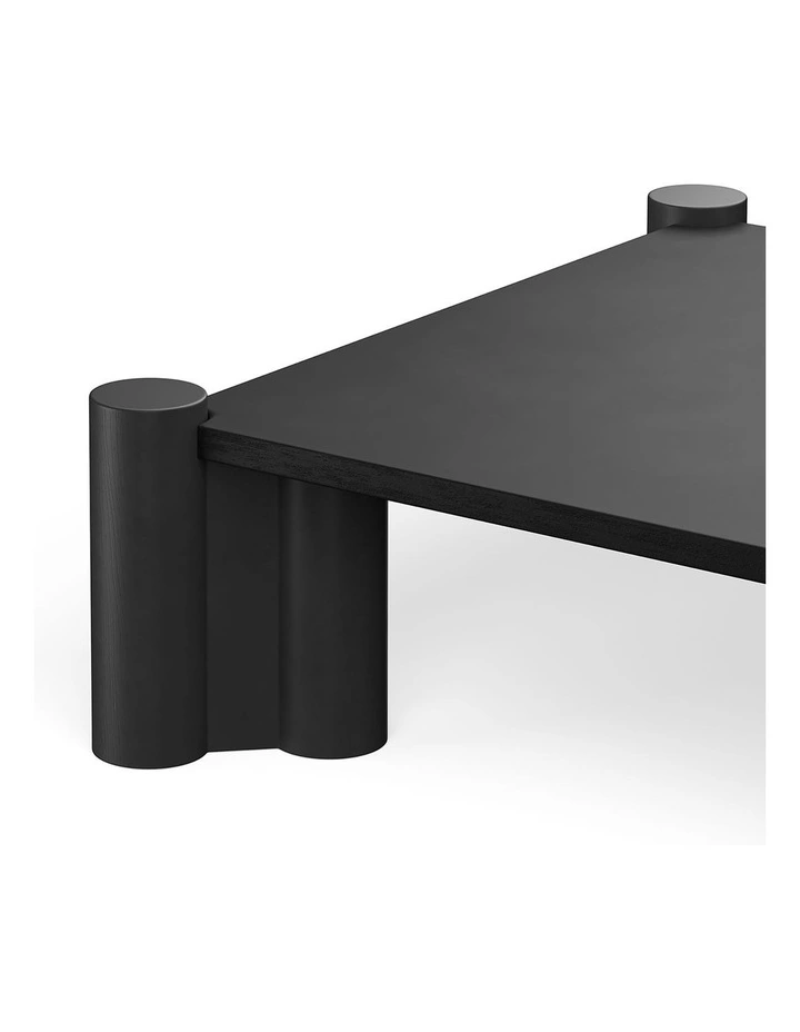 Hart Square Concrete Coffee Table In Black image 6