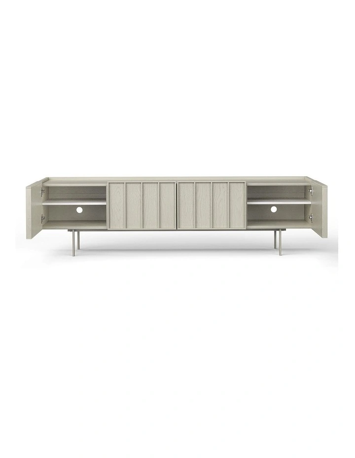 Linea Tv Entertainment Unit 200cm In Putty image 3