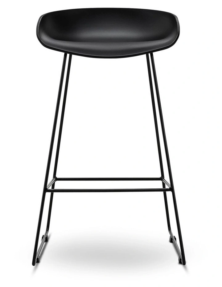 Replica Sled Hee Welling Hay Barstool Set Of 2 in Black image 2