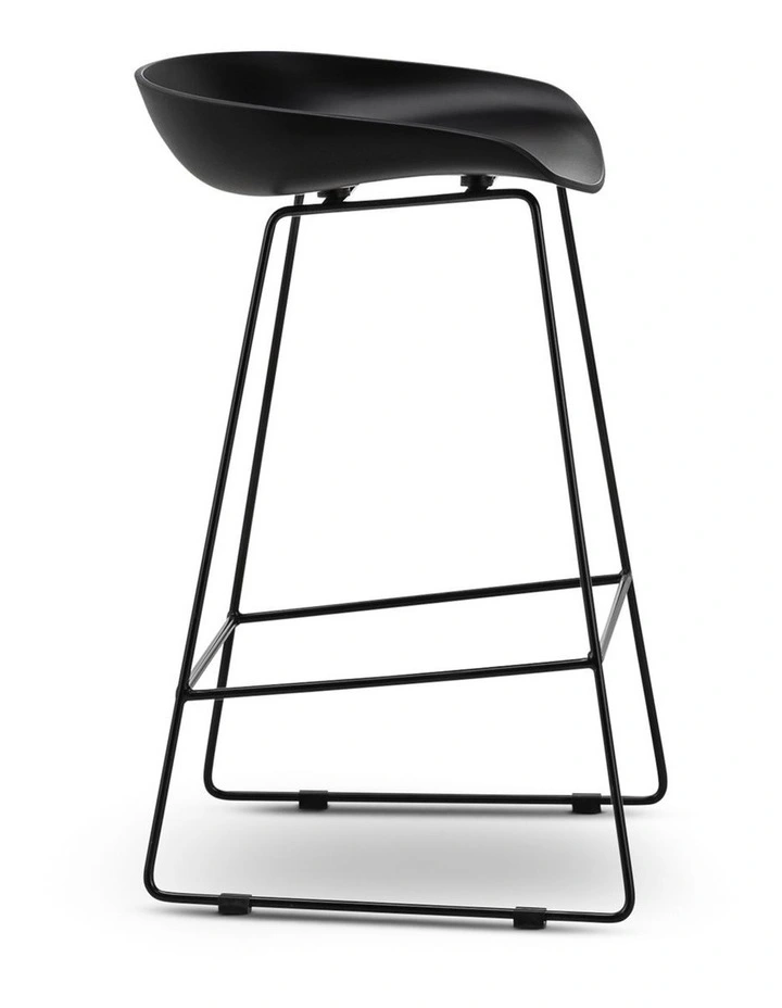 Replica Sled Hee Welling Hay Barstool Set Of 2 in Black image 3
