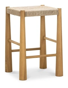 Caliste Woven Rope Barstool Indoor & Outdoor