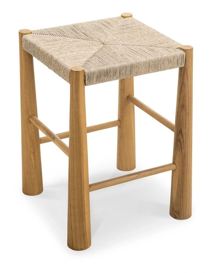 Caliste Woven Rope Barstool Indoor & Outdoor image 3