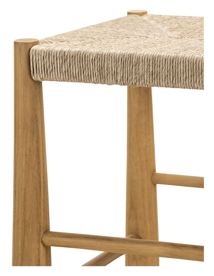 Caliste Woven Rope Barstool Indoor & Outdoor image 4