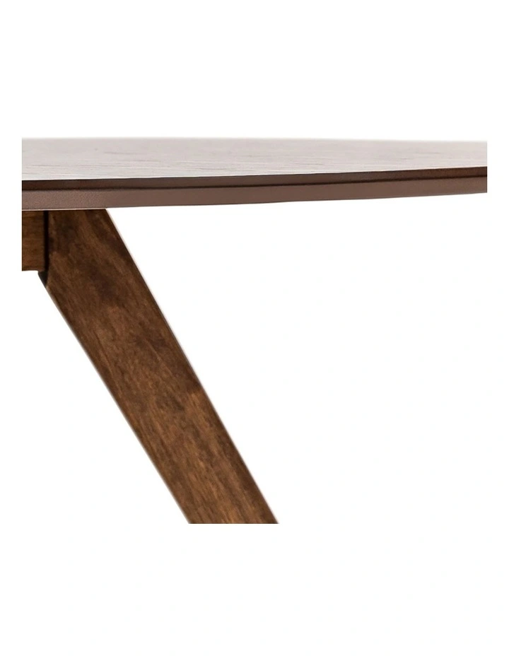 Milari Round Dining Table 120cm in Walnut image 4