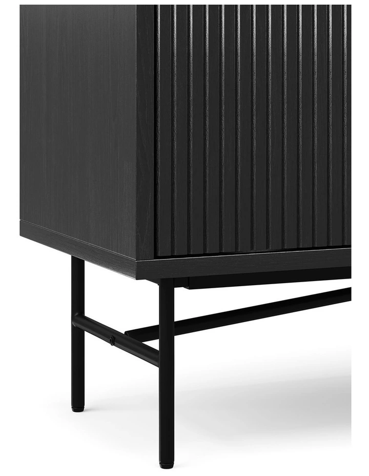 Kina Ripple Tv Entertainment Unit 180cm In Black Oak image 6