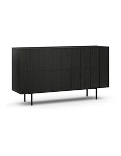 Linea Sideboard Cabinet 160cm In Black Oak