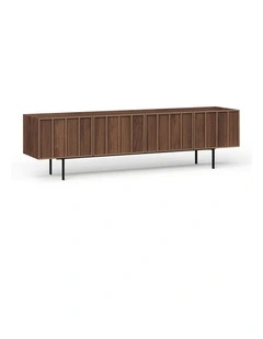 Linea Tv Entertainment Unit 200cm In Light Walnut