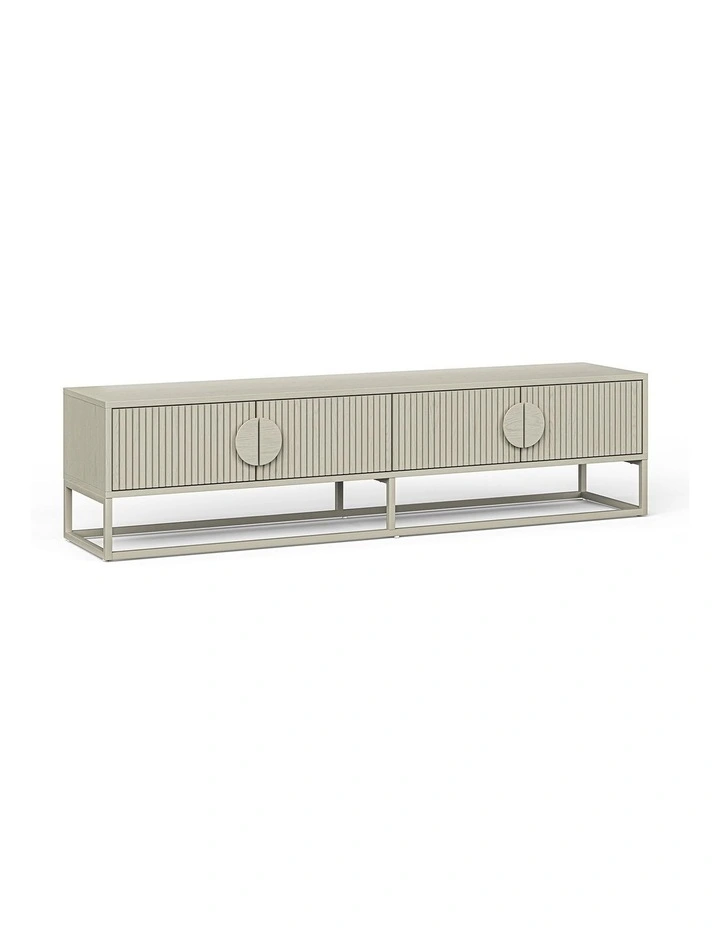 Braxton Ripple Tv Entertainment Unit 180cm In Putty image 1