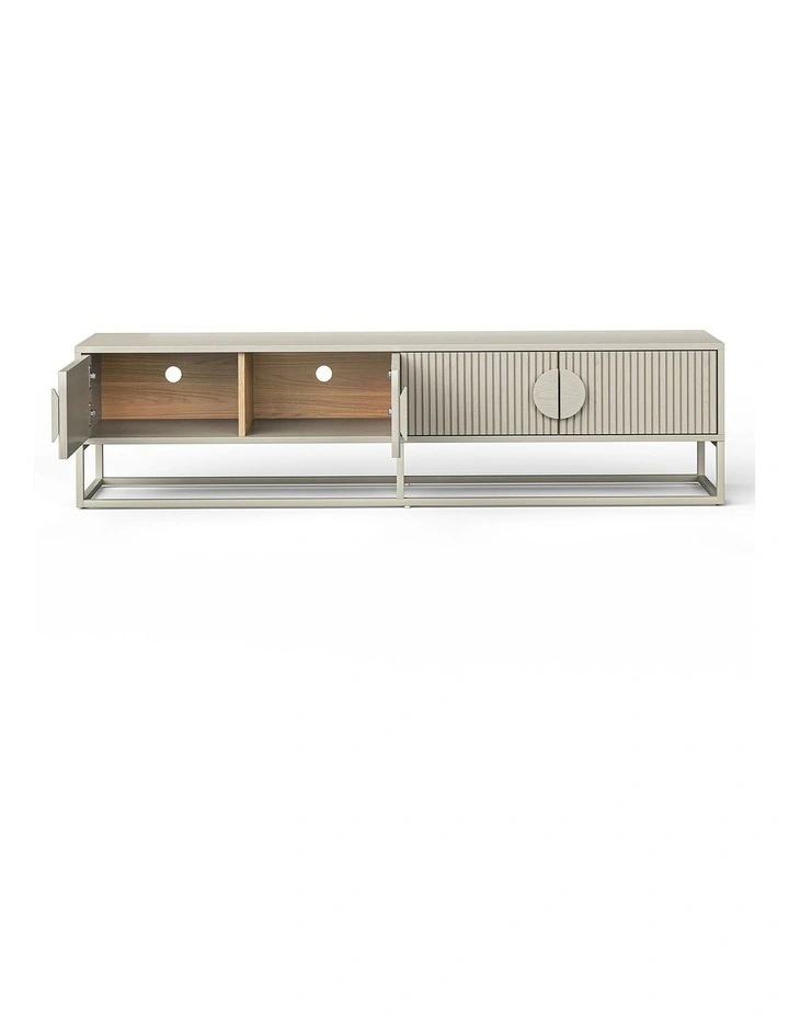 Braxton Ripple Tv Entertainment Unit 180cm In Putty image 3