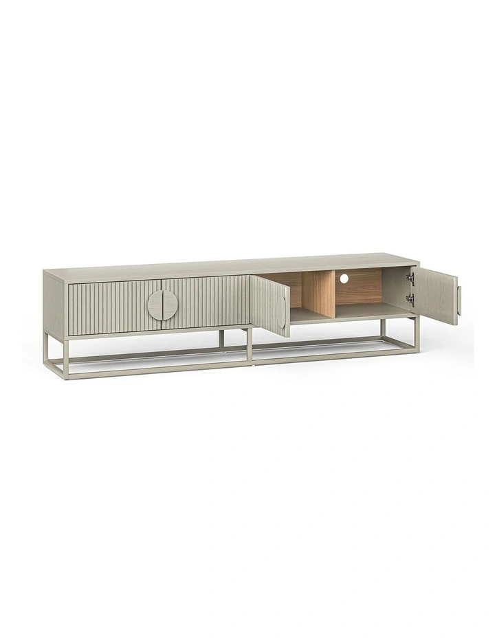 Braxton Ripple Tv Entertainment Unit 180cm In Putty image 4