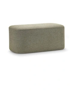 Podd Ottoman Bench in Moss Green