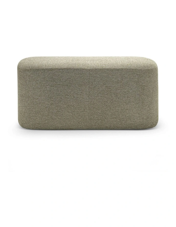 Podd Ottoman Bench in Moss Green image 2