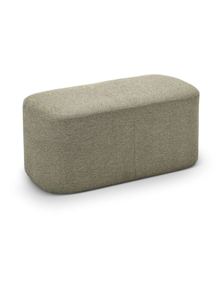 Podd Ottoman Bench in Moss Green image 3