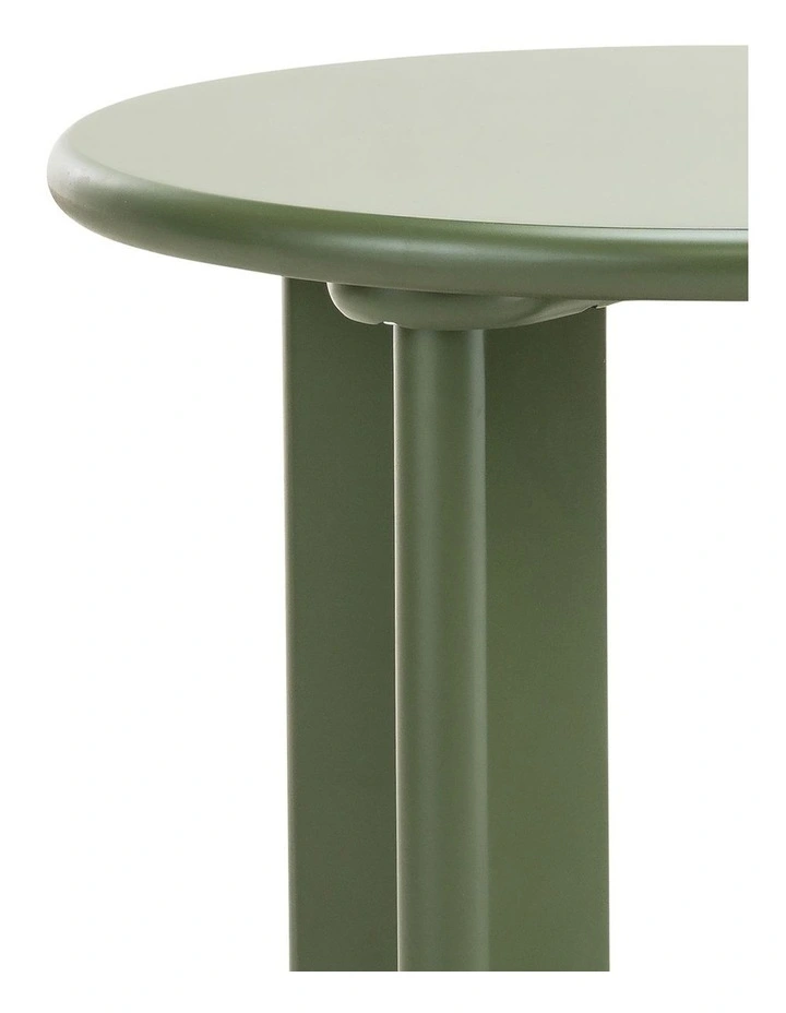 Omni Round Side Table 50cm In Olive Green image 5