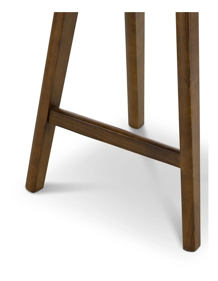 Moku Solid Ashwood Tractor Seat Barstool Set Of 2 In Brown Ash image 5