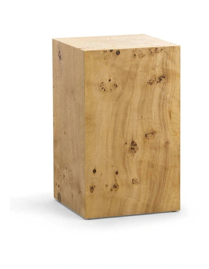 Calix Burl Plinth Small In Natural image 1