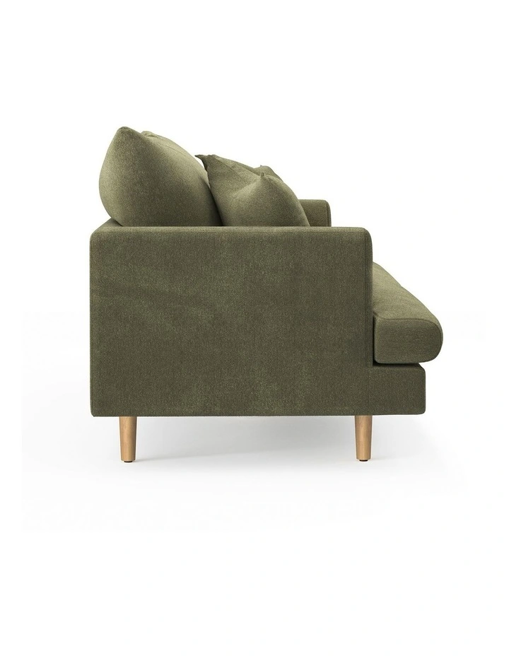 Byron Sofa 3 Seater In Wattle Green image 3