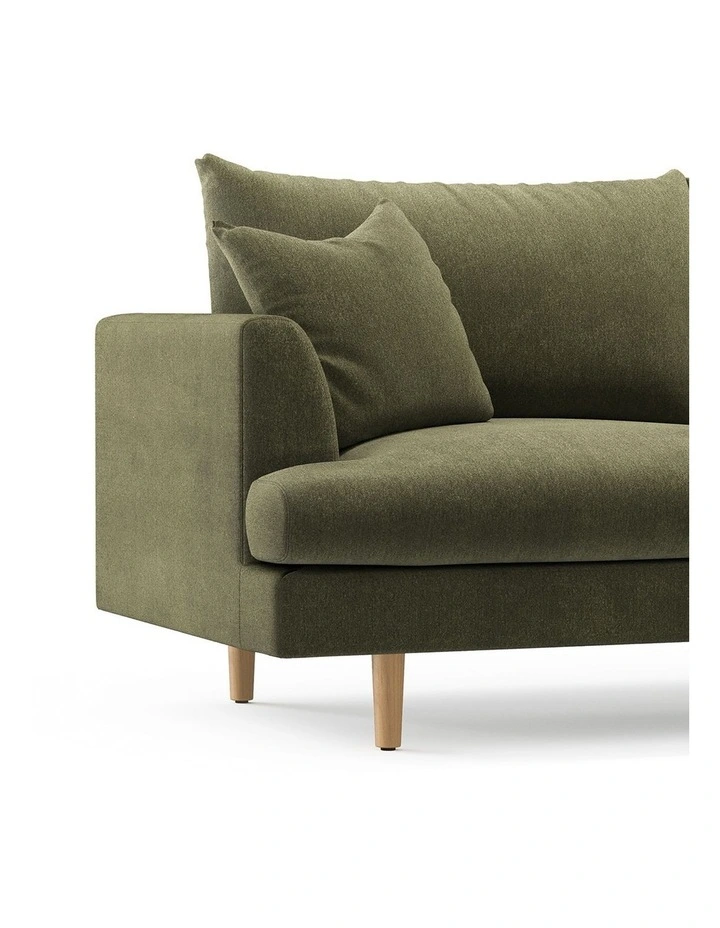 Byron Sofa 3 Seater In Wattle Green image 4
