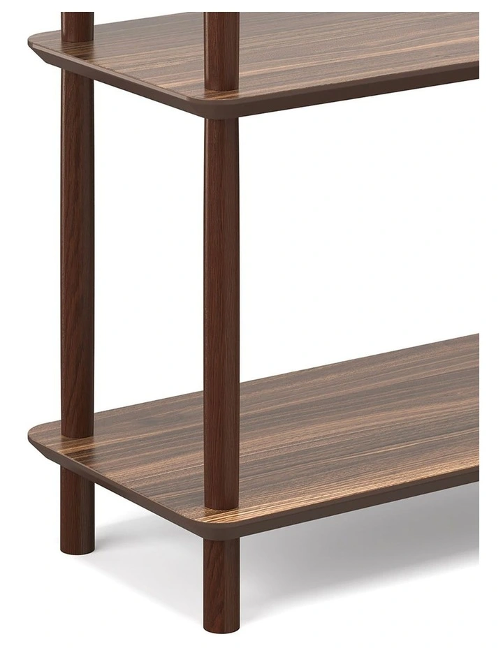 Rakk Tall Bookshelf In Light Walnut image 4