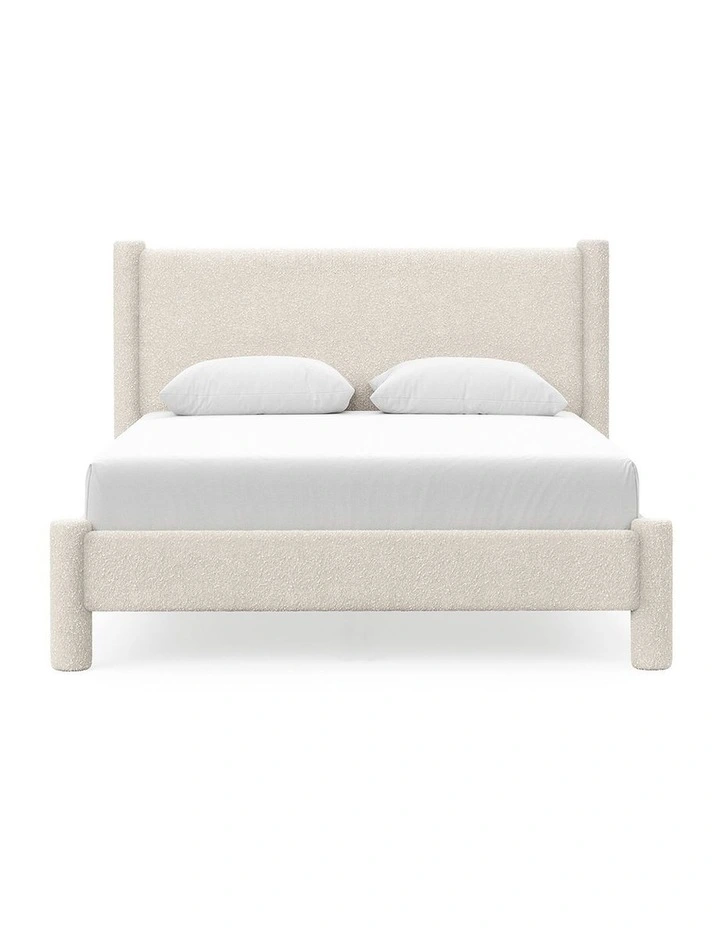 Liora Queen Bed Frame In Cream Boucle image 2