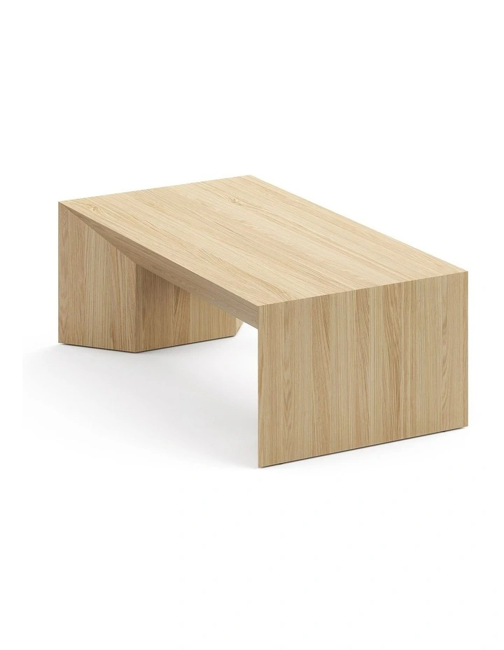 Edje Oak Coffee Table 130cm In Natural image 5