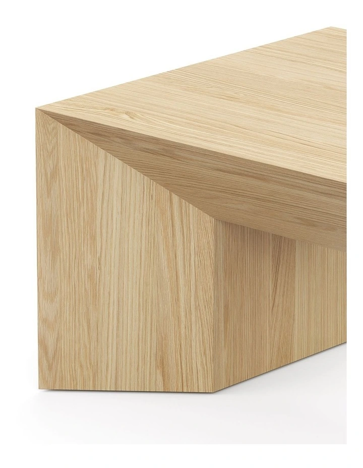 Edje Oak Coffee Table 130cm In Natural image 6