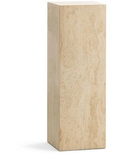 Cubie Plinth Tall In Cream