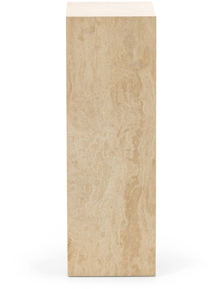 Cubie Plinth Tall In Cream image 4