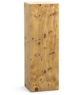 Calix Burl Plinth Large in Natural