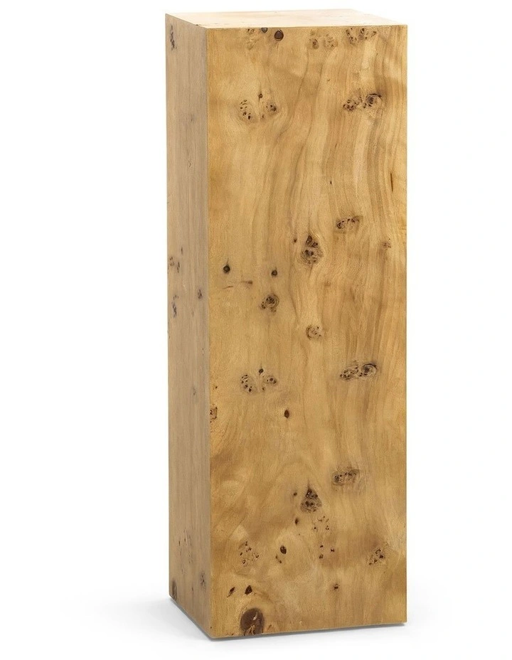 Calix Burl Plinth Large in Natural image 1