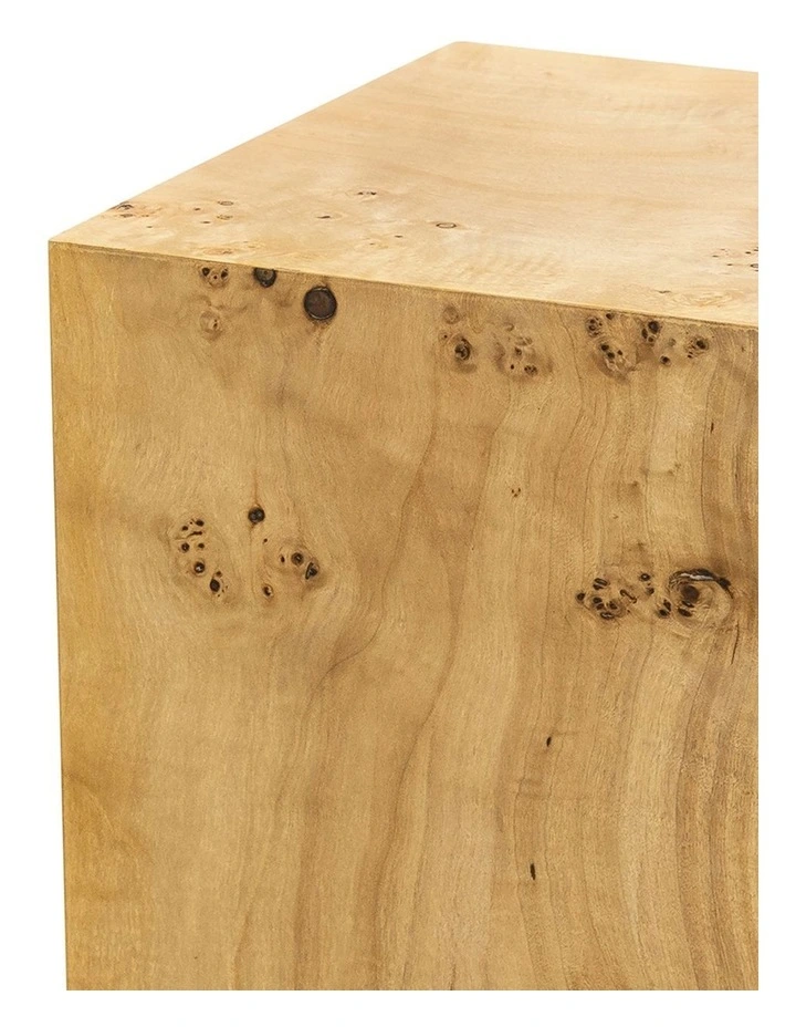 Calix Burl Plinth Large in Natural image 3