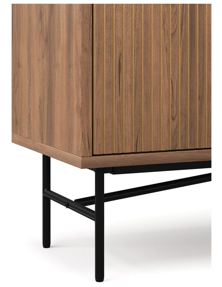 Kina Ripple Tv Entertainment Unit 180cm In Light Walnut image 5