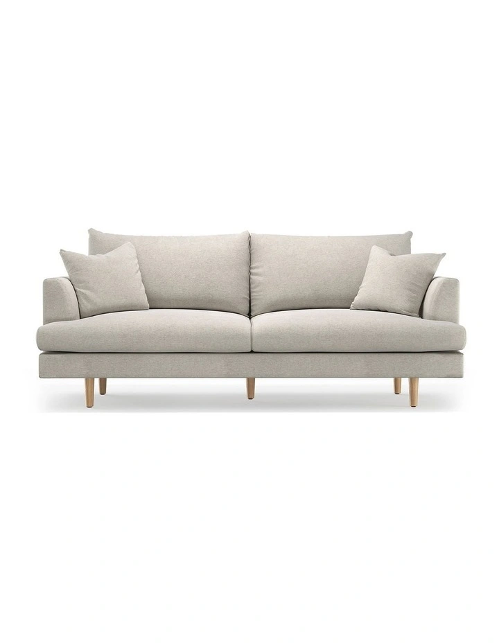 Byron Sofa 3 Seater In Oatmeal Cream image 3